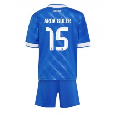 Real Madrid Arda Guler #15 Tredjedraktsett Barn 2025-26 Kortermet (+ korte bukser)
